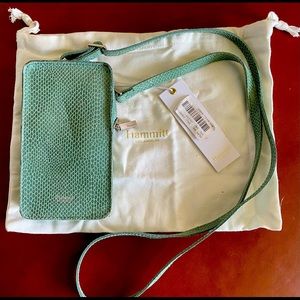 Hammitt 424 Crossbody Phone Bag NWT Leaf Green